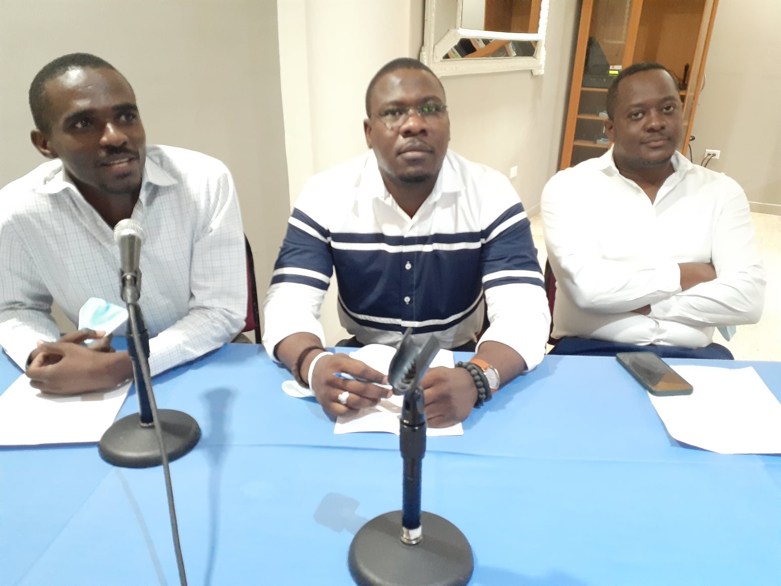 GAFE - Gardy Letang, Grégory Jean, Stanley Vincent, Ambassade de Suisse ...