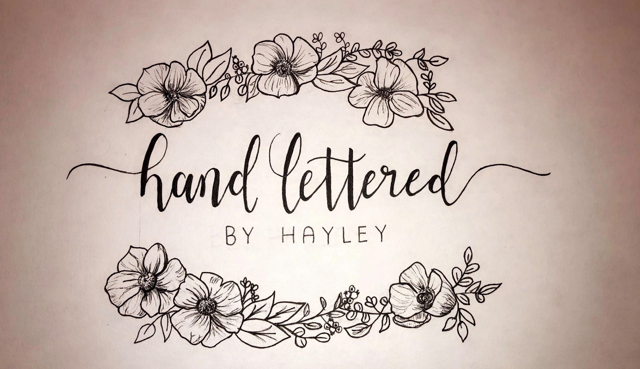 Hand Lettered by Hayley