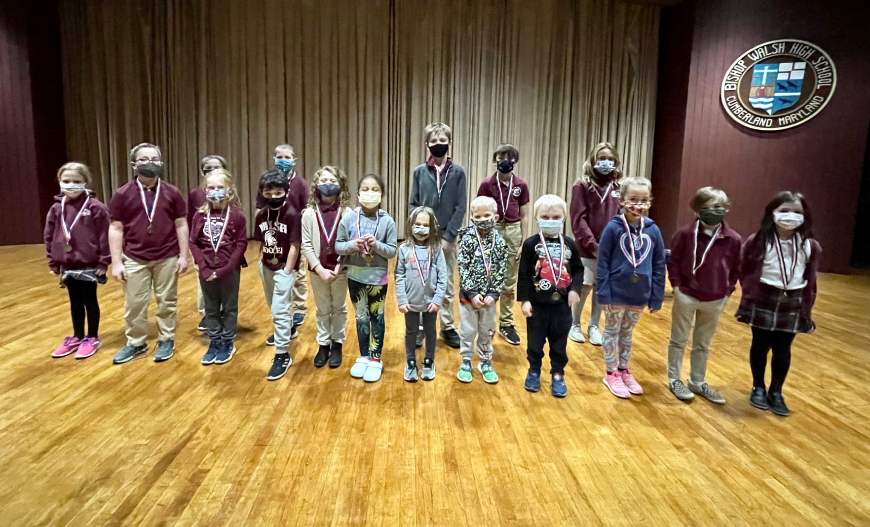 Bishop Walsh - Elementary RFE winners for most laps walked or ran ...
