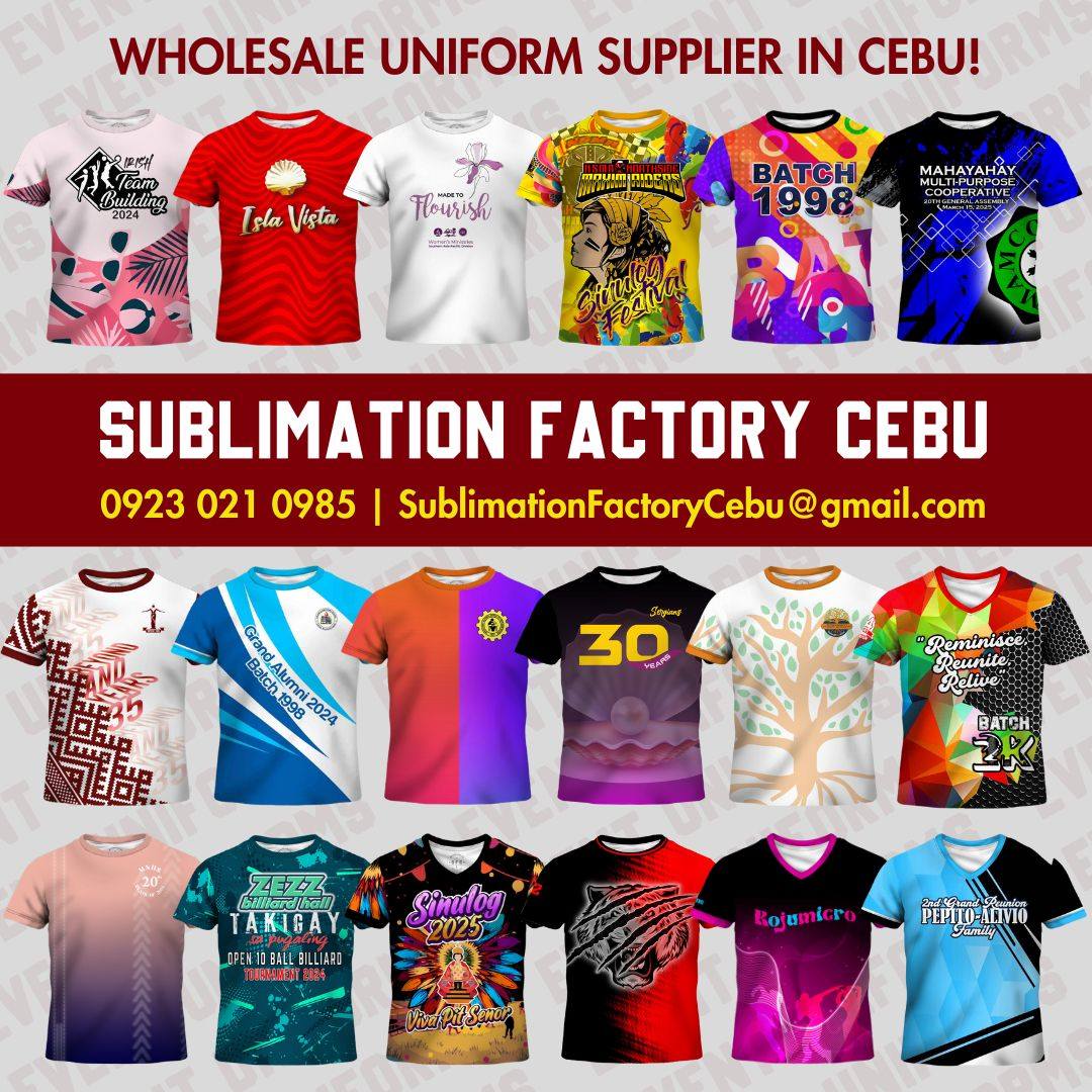 Sublimation Factory Cebu added... - Sublimation Factory Cebu