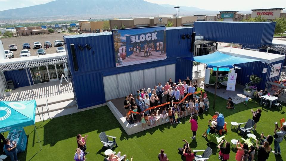 THE BLOCK - Capping off our Grand Opening weekend! Ribbon... | Facebook