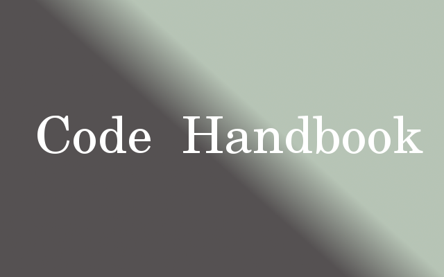 CodeHandbook