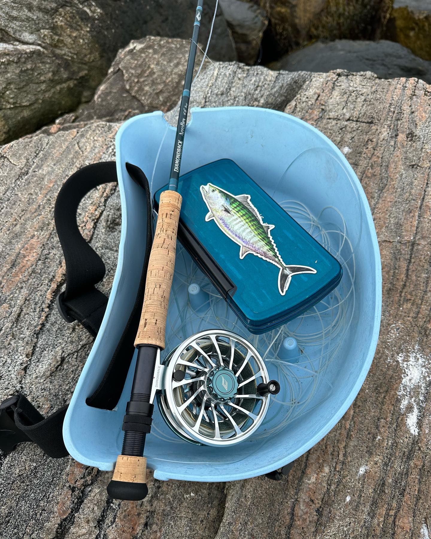 diamondback fly reel Aeroflex Salt way clutch bearing that can be flipped to switch the retrieve from left hand to right hand adh-fishing Test: Diamondback Ideal Nymph