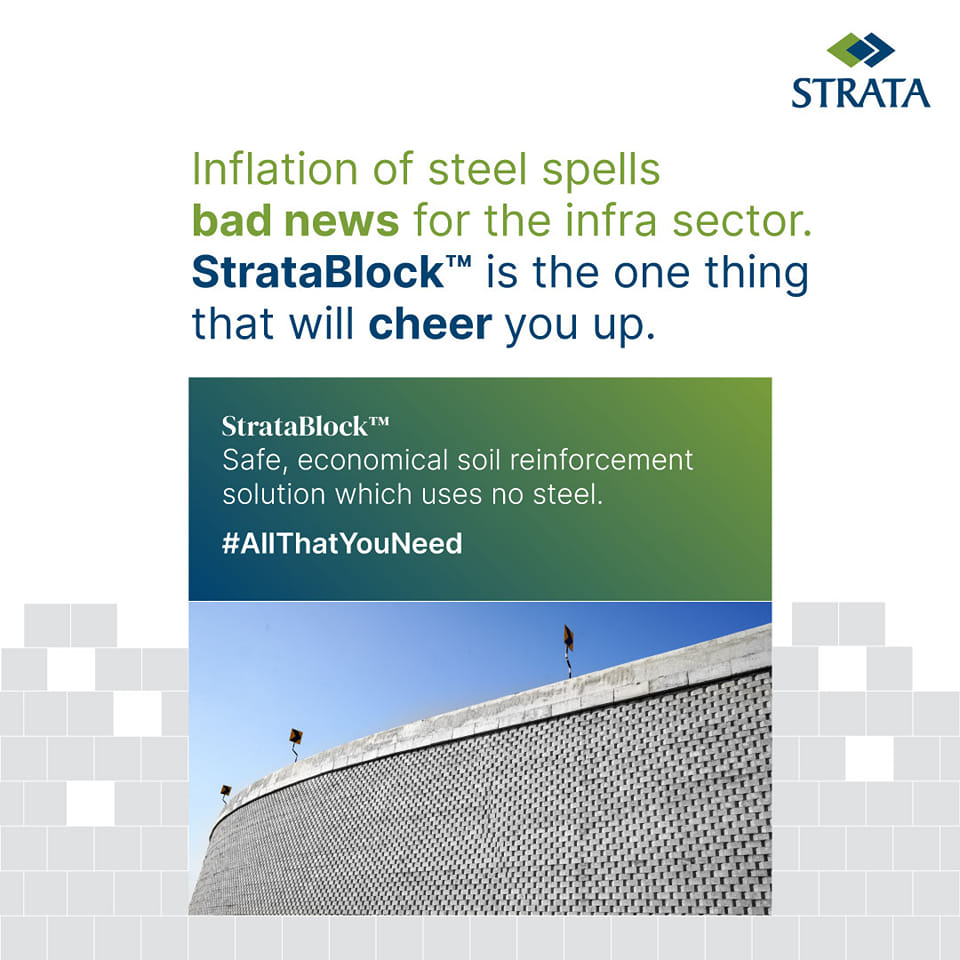 StrataBlock units are precast with an... - Strata Geosystems