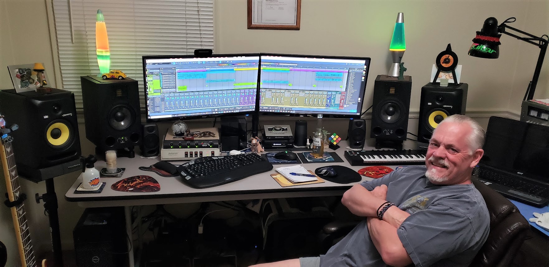 David Ried Dinger - TV/Film Music Producer, Musician, and Guitarist