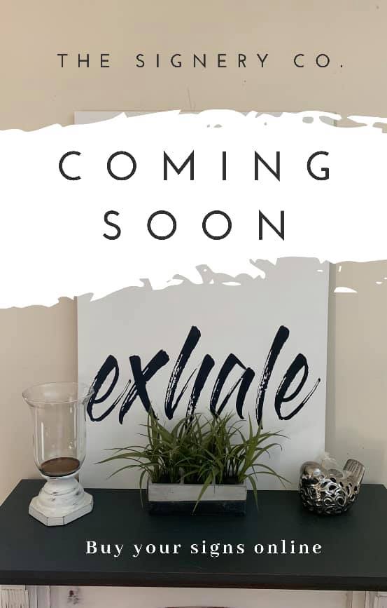 The Signery Co. - The Signery Co. Is adding something new...