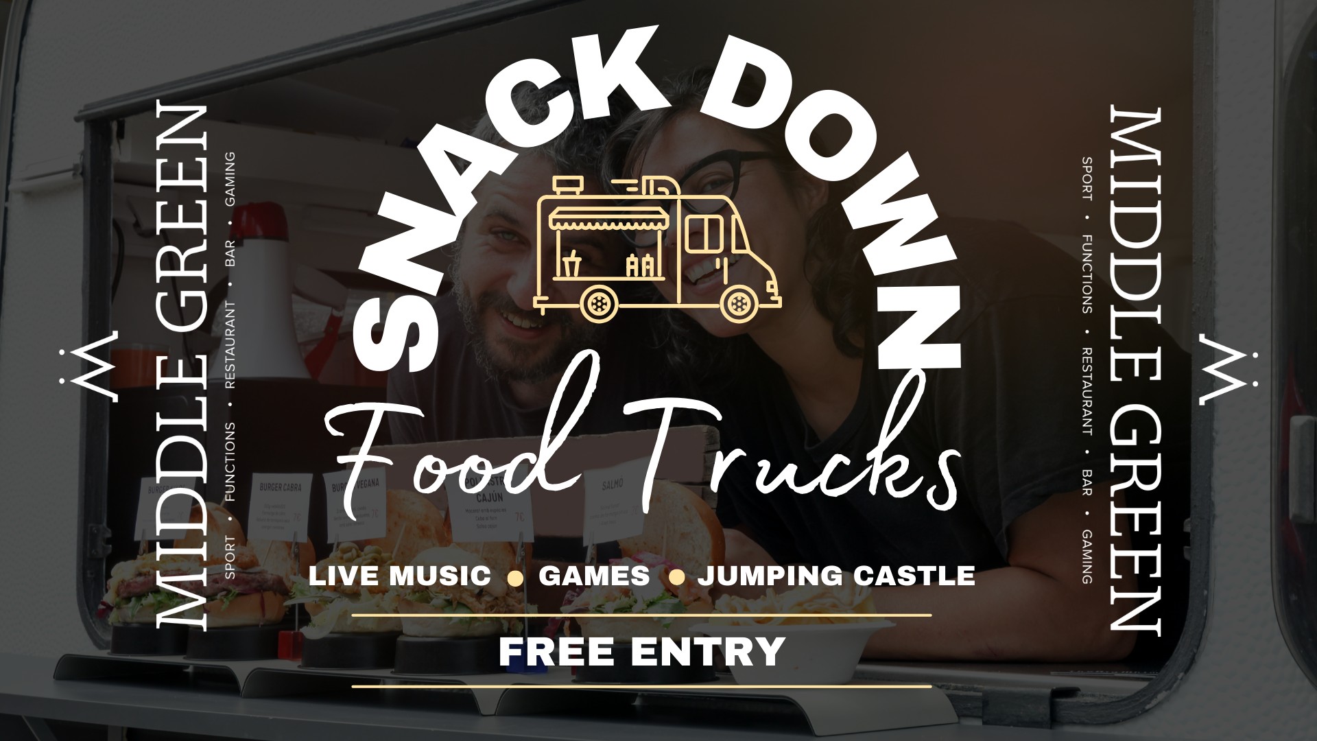 SNACK DOWN MIDDLE GREEN