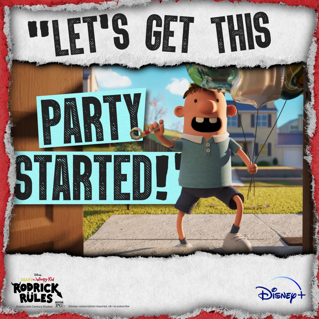 Diary of a Wimpy Kid - Who else is as excited to get this party started ...