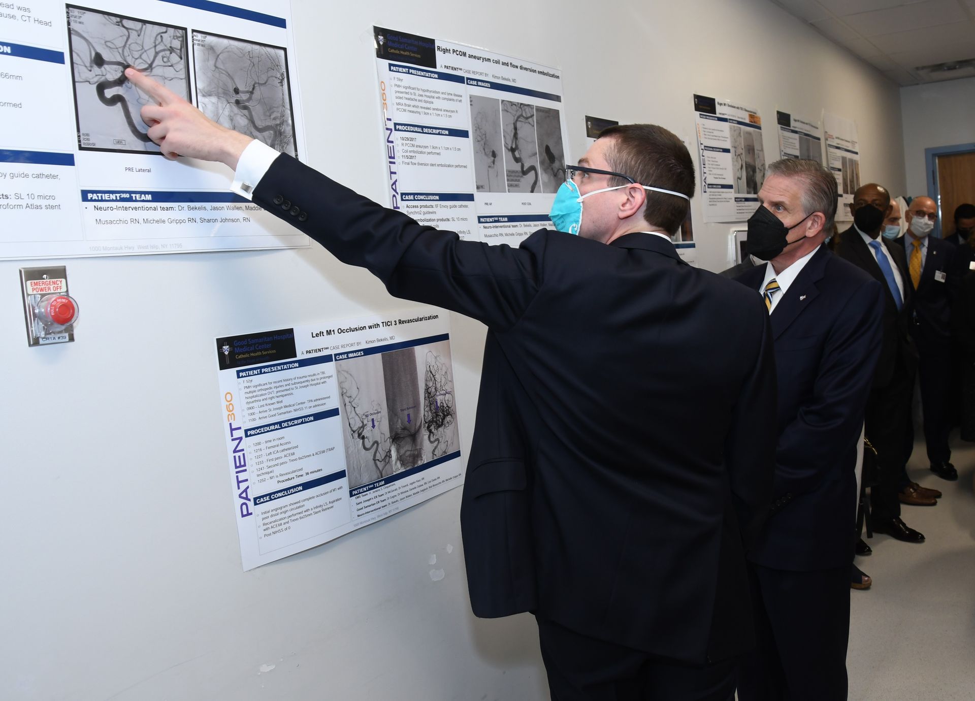 Catholic - American Hospital Association President Rick Pollack toured ...