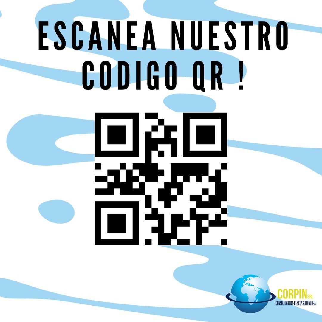 Corpin - Escanea nuestro código QR para encontrarnos en Google ...