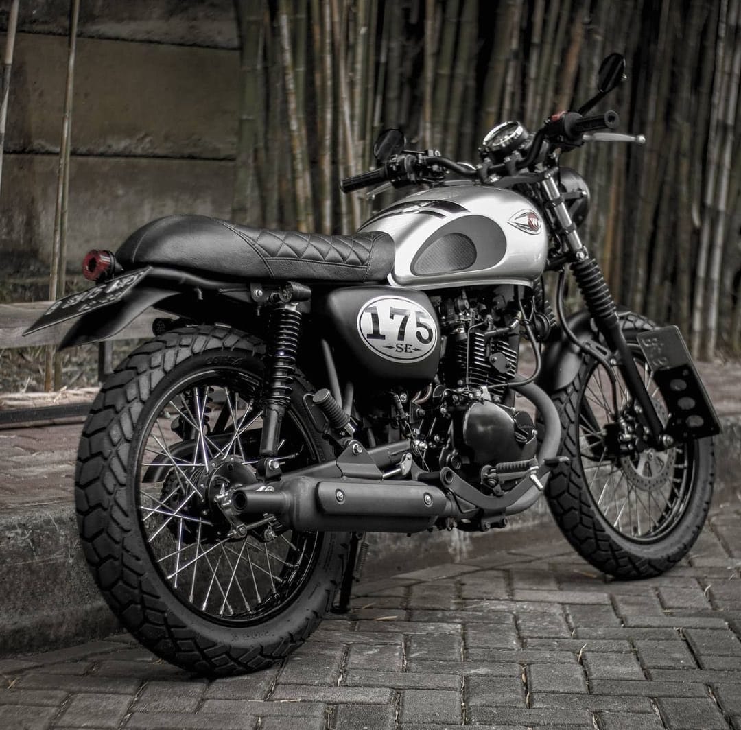 Kawasaki W175 Cafe Racer Custom | Reviewmotors.co
