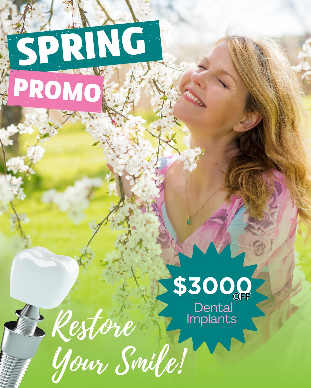 Infuse - 🚀 $3000 OFF Dental Implants – Restore Your Smile! 🦷 Missing ...