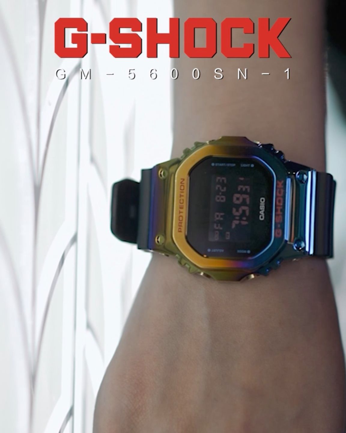 G-SHOCK Shanghai night series Inspired by mysterious nightfall in