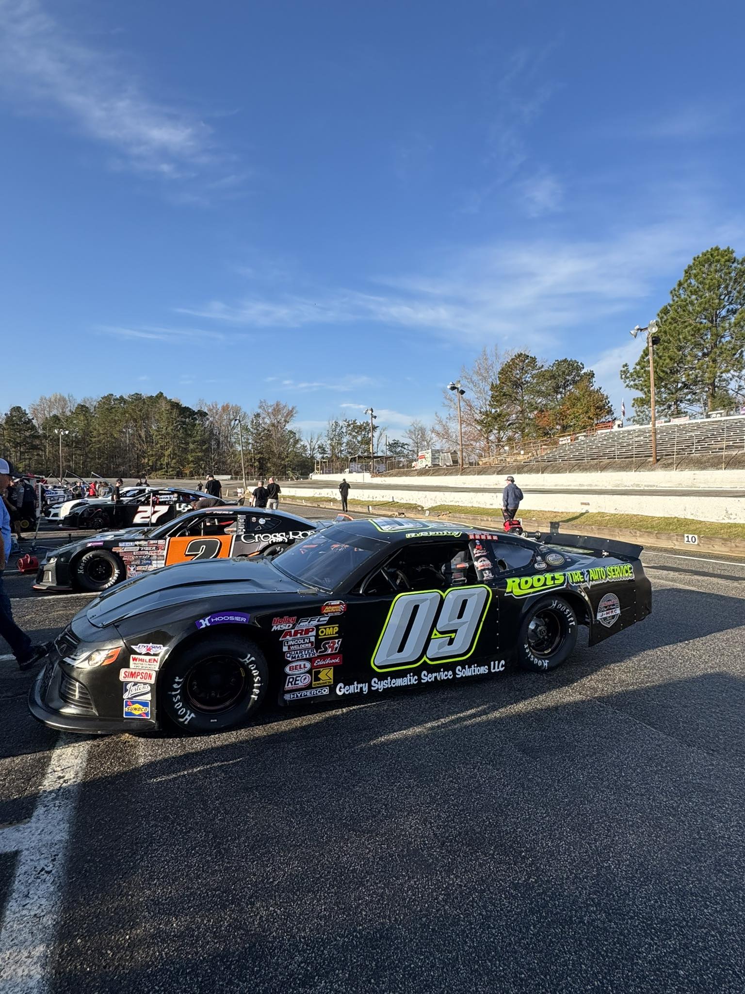 Riley - Back at Florence for the SC 400 Qualifying set to start at 2:00 ...
