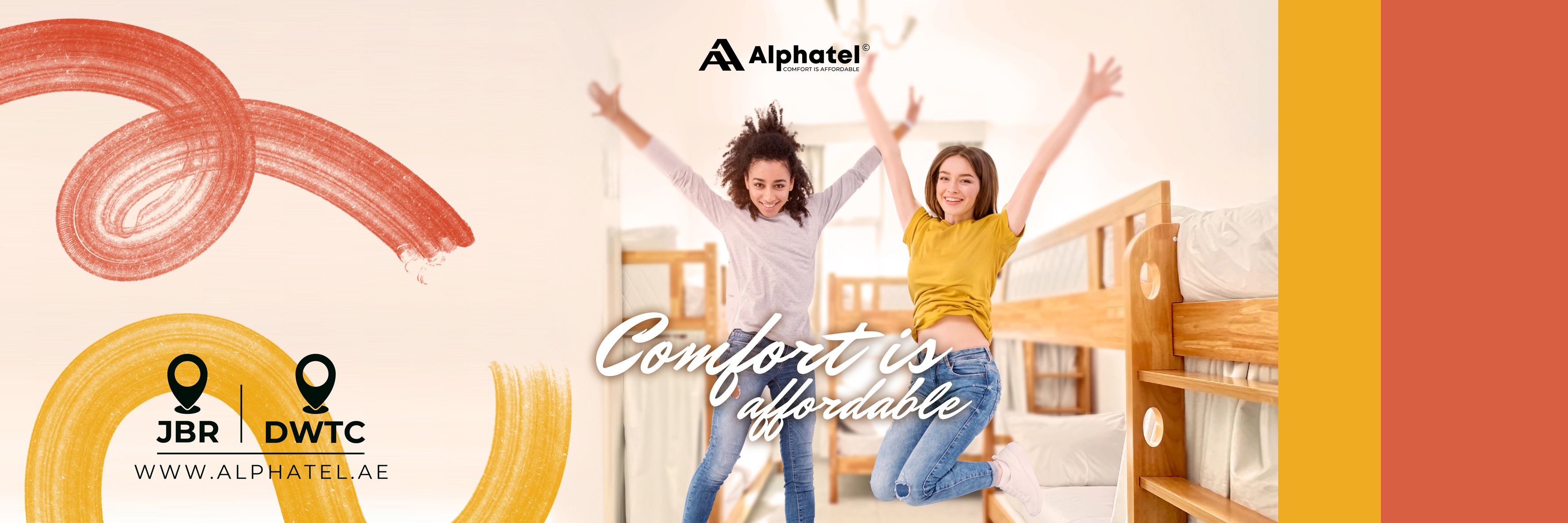 Alphatel Beach Hostel JBR - Jumeirah Beach | Dubai