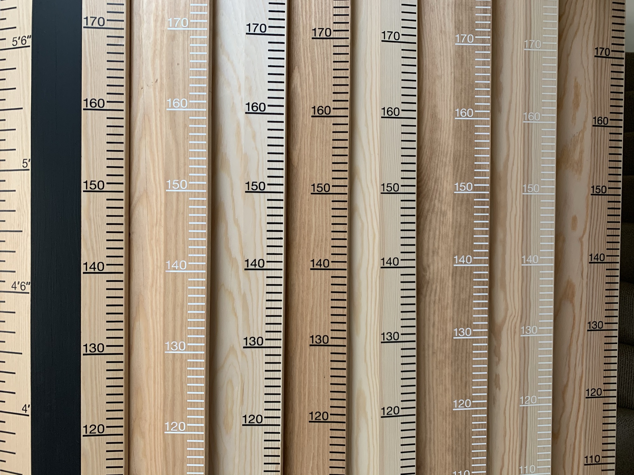 Our fabulous wooden... - The Real Ruler Height Chart Company