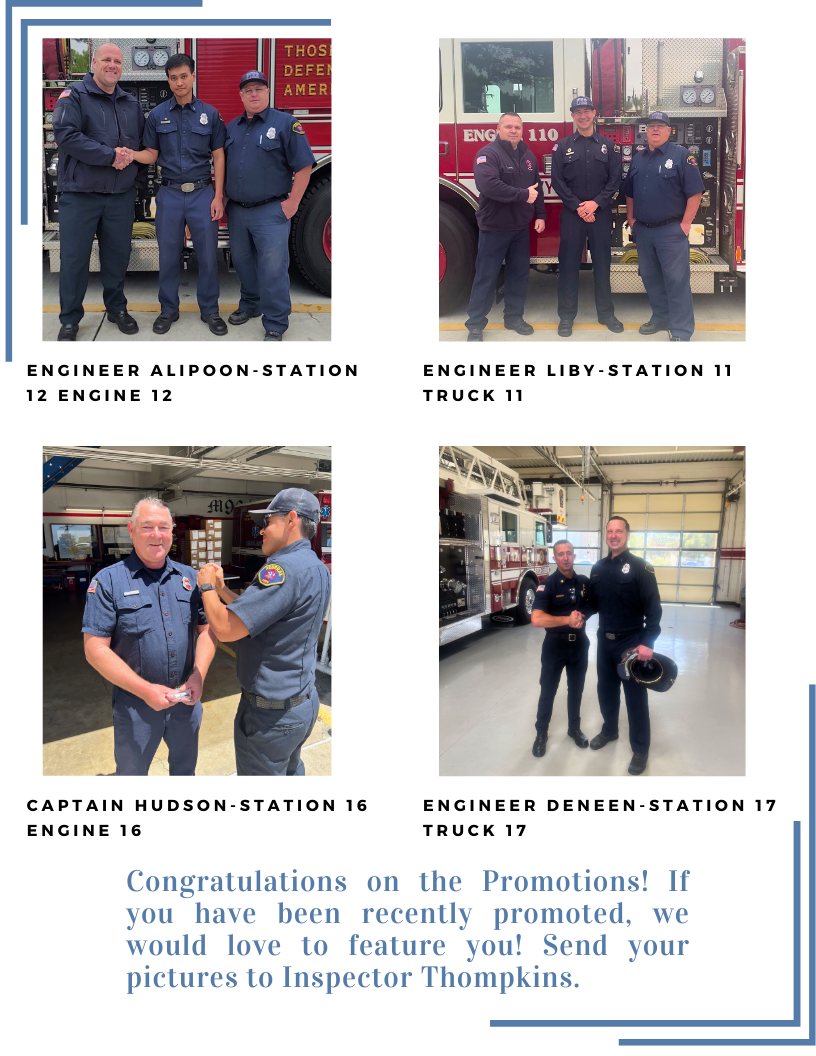 FFDSD has been busy... - Federal Fire Department San Diego | Facebook