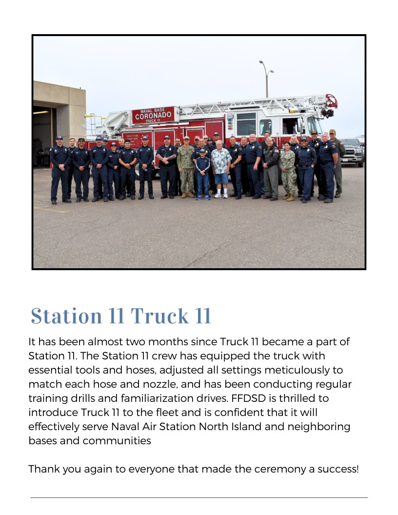 FFDSD has been busy... - Federal Fire Department San Diego | Facebook