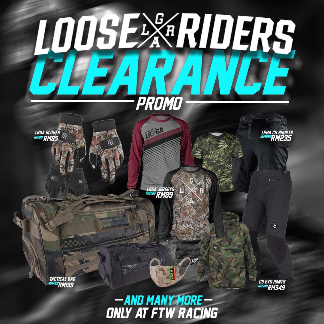FTW Racing - Loose Riders Clearance Promo ! Grab Now While... | Facebook