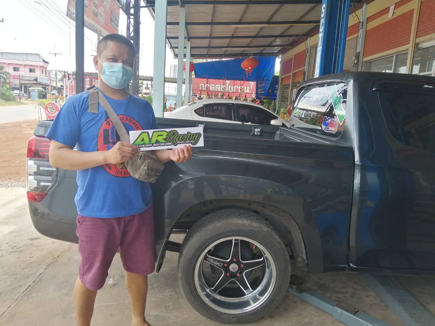 ออกท้ายปลายไดร์รังผึ้ง... - AR racing ท่อซิ่งอะไหล่ซิ่งทุกชนิด