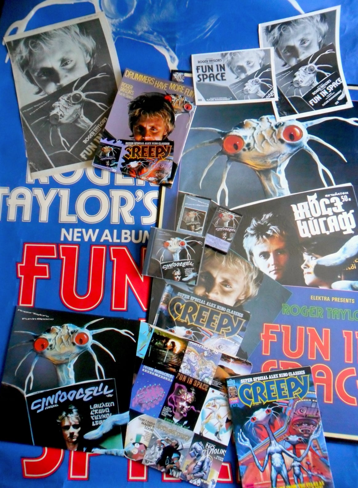 Roger Taylor and his album Fun In Space