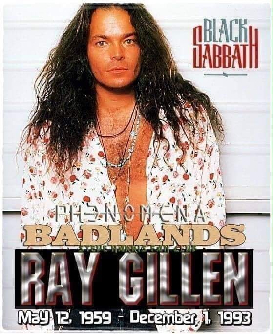 In Memoriam Ray Gillen May 12, 1959 – December 1, 1993)
