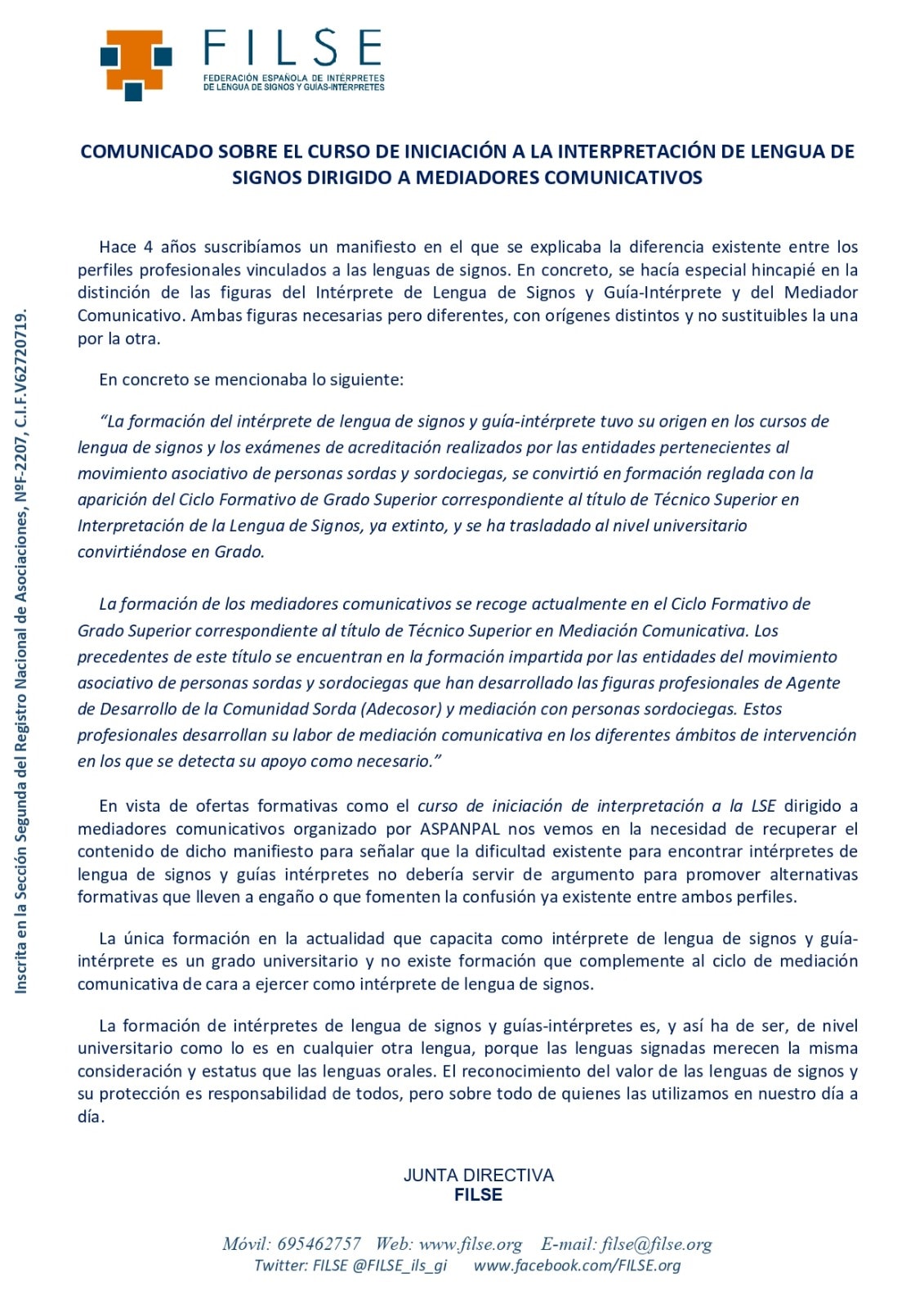 Filse - Después de cuatro años desde FILSE seguimos...