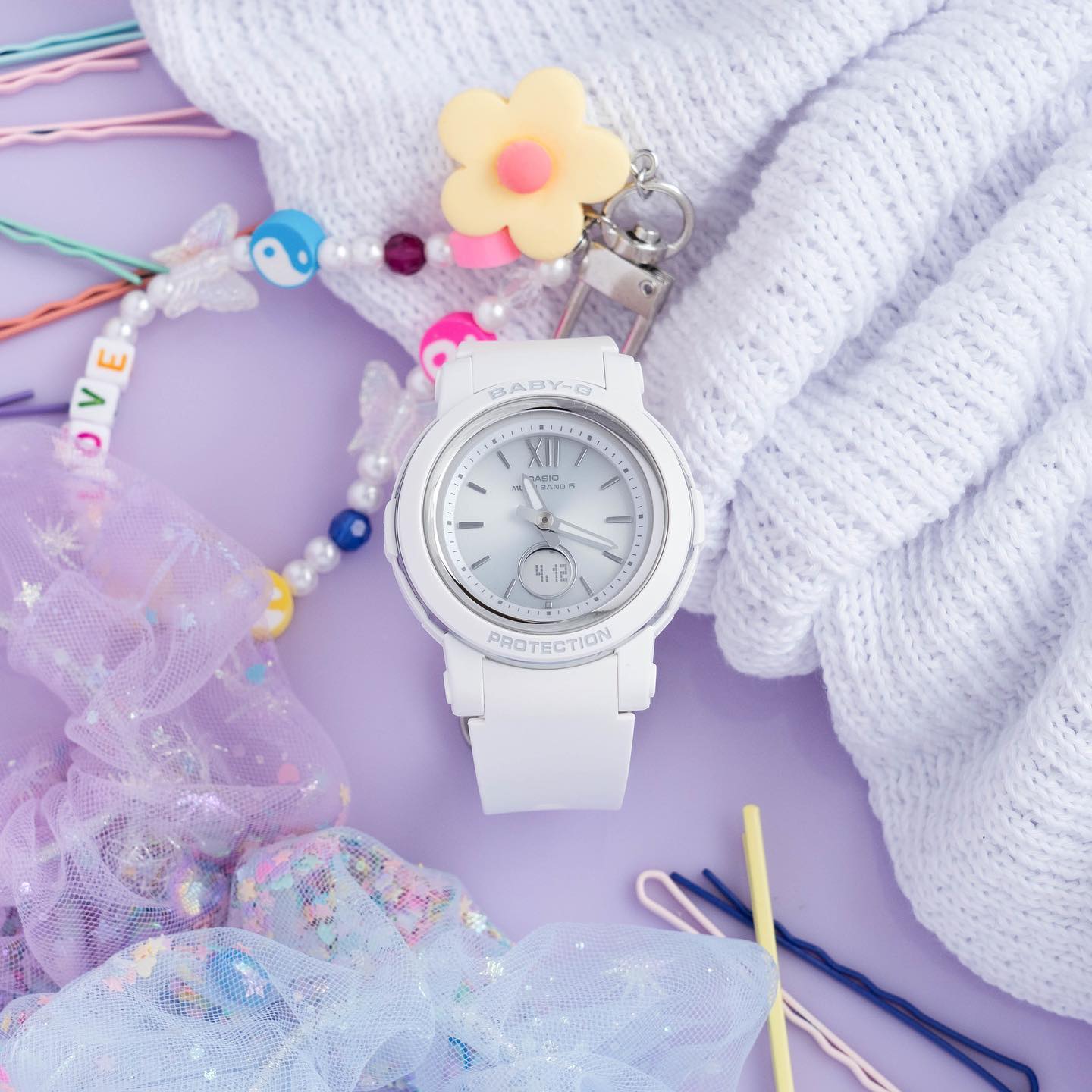 Casio - トレンドのルーズソックスは試してみた？?平成ギャルコーデの 