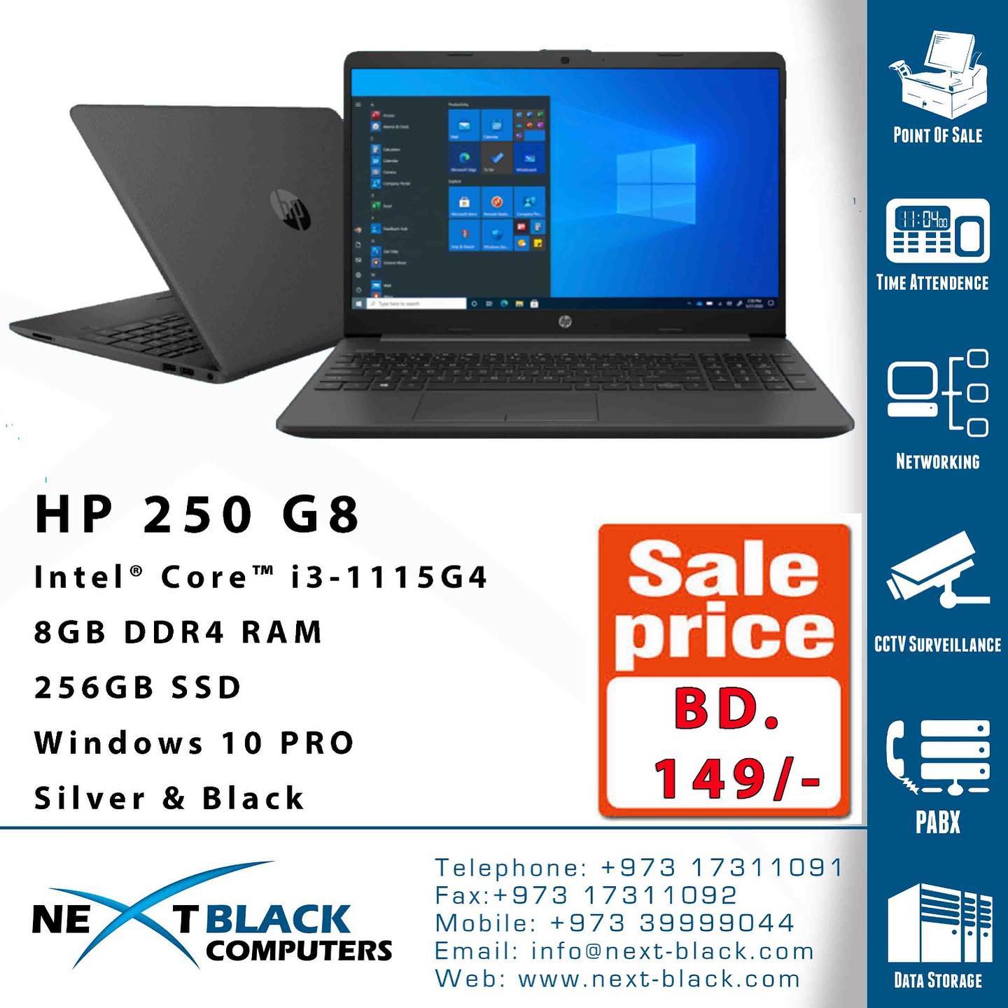HP 250 G8----Intel®️ Core™️... - Next Black Computers