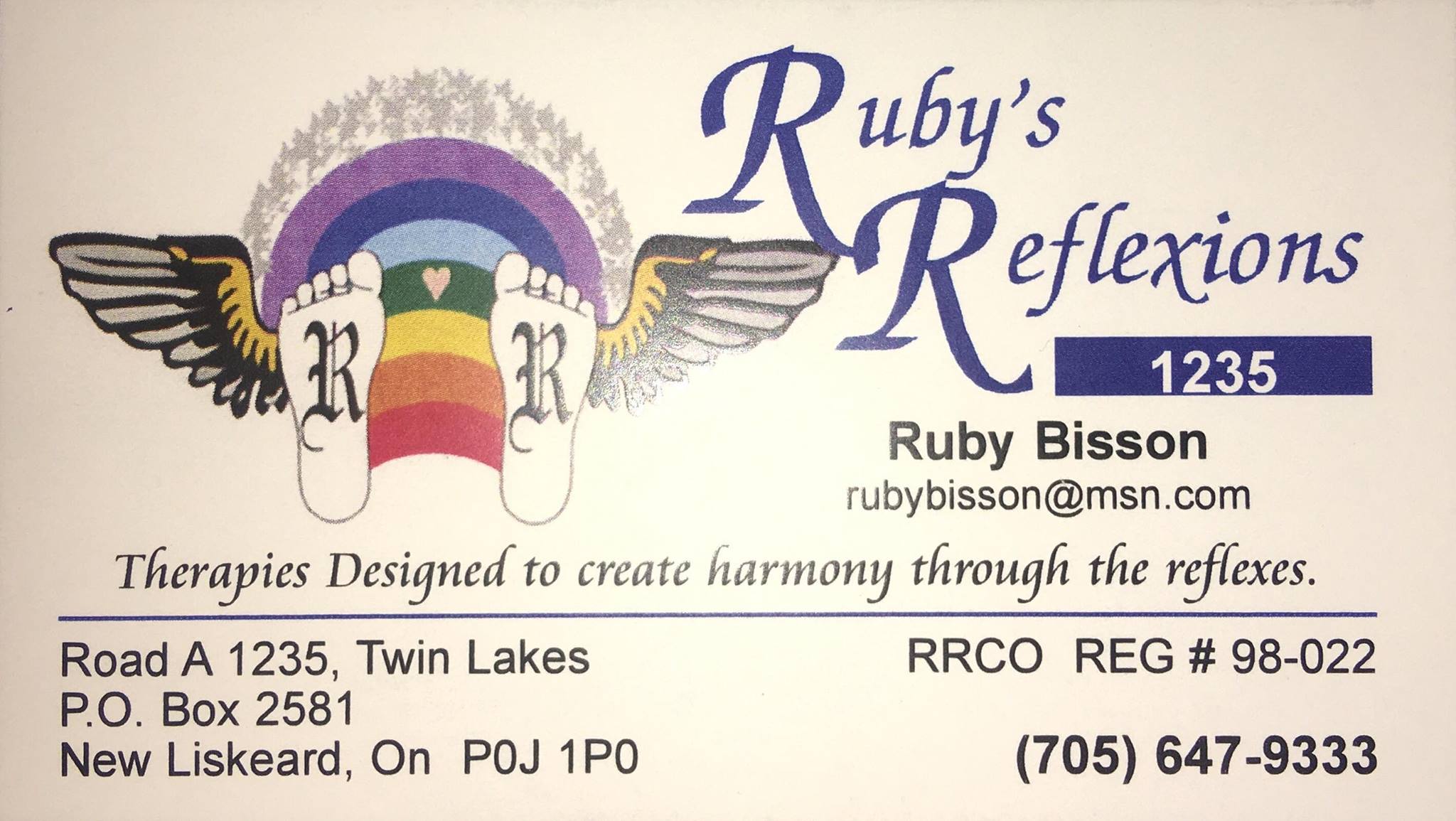 Ruby's Reflexions Clinic | New Liskeard ON