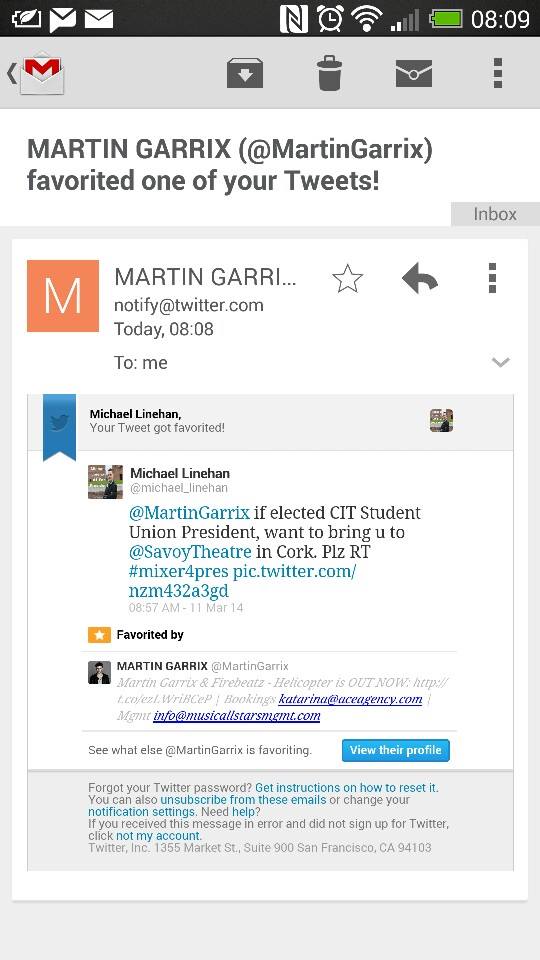 Michael Linehan for CITSU President