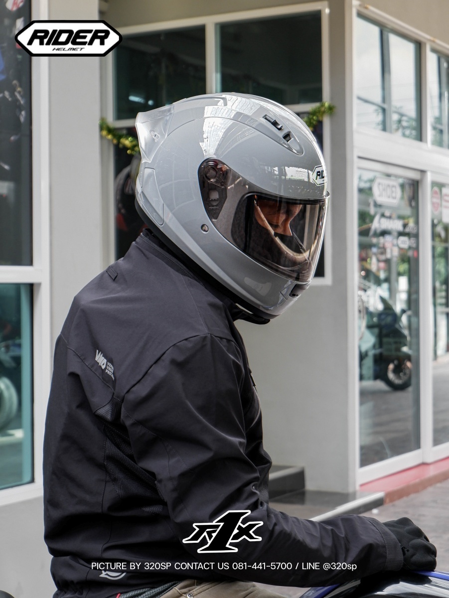เท่กว่านี้ไม่มีอีกแหละ อ่าห้ะๆ... - RIDER Helmets FB Page