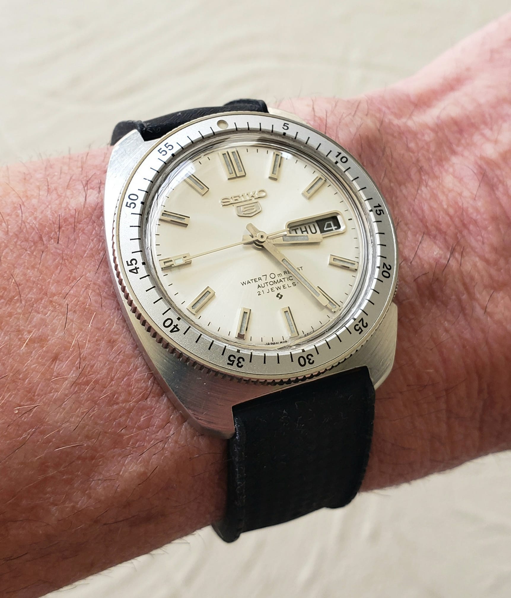 Seiko 6119-8460 Proof/Proof “Gene Kranz” from May 1970