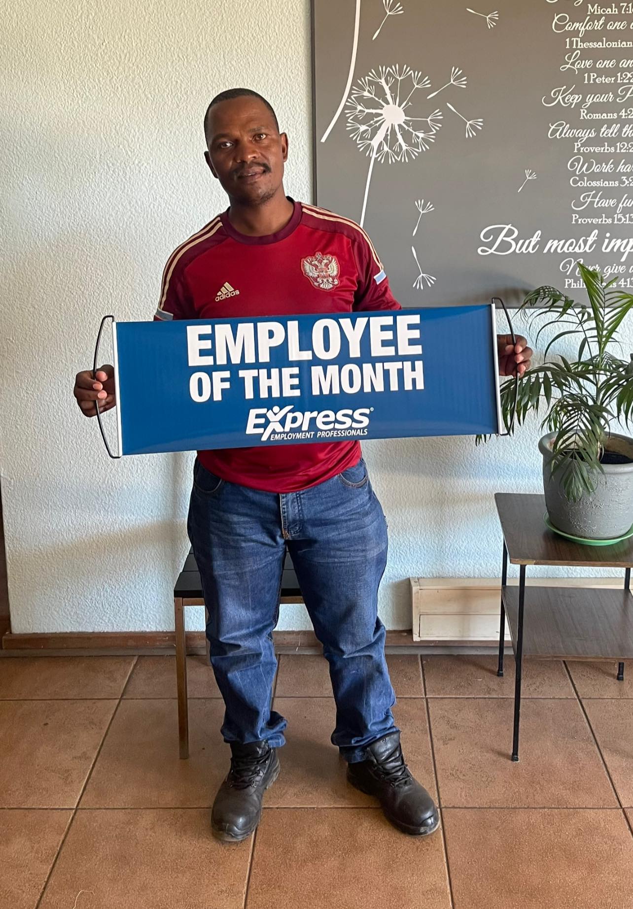 Congratulations to our driver Edwin! 🤩🥳 - TriAngle Truck Hire