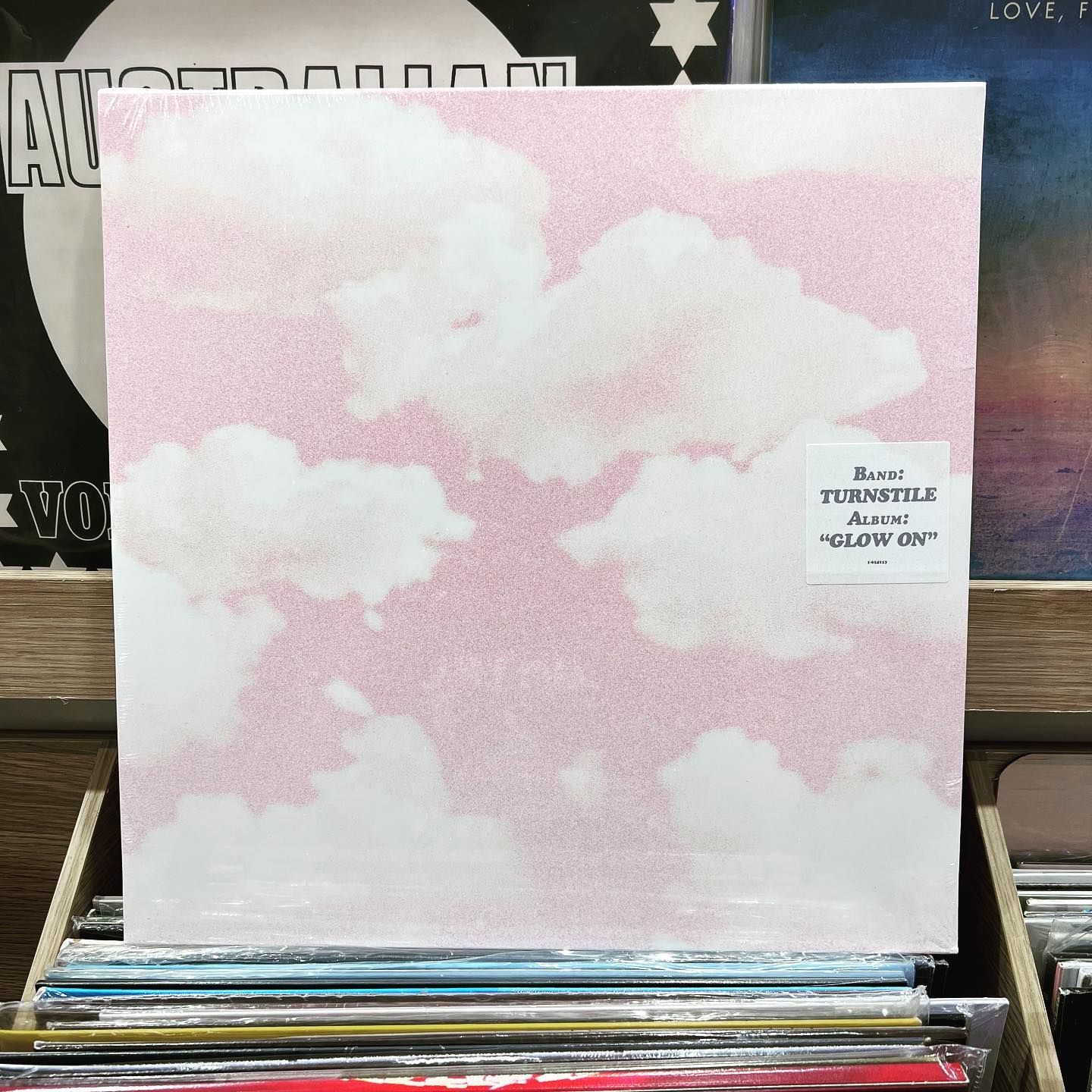 Turnstile “Glow On” finally back in stock on vinyl! Our most asked