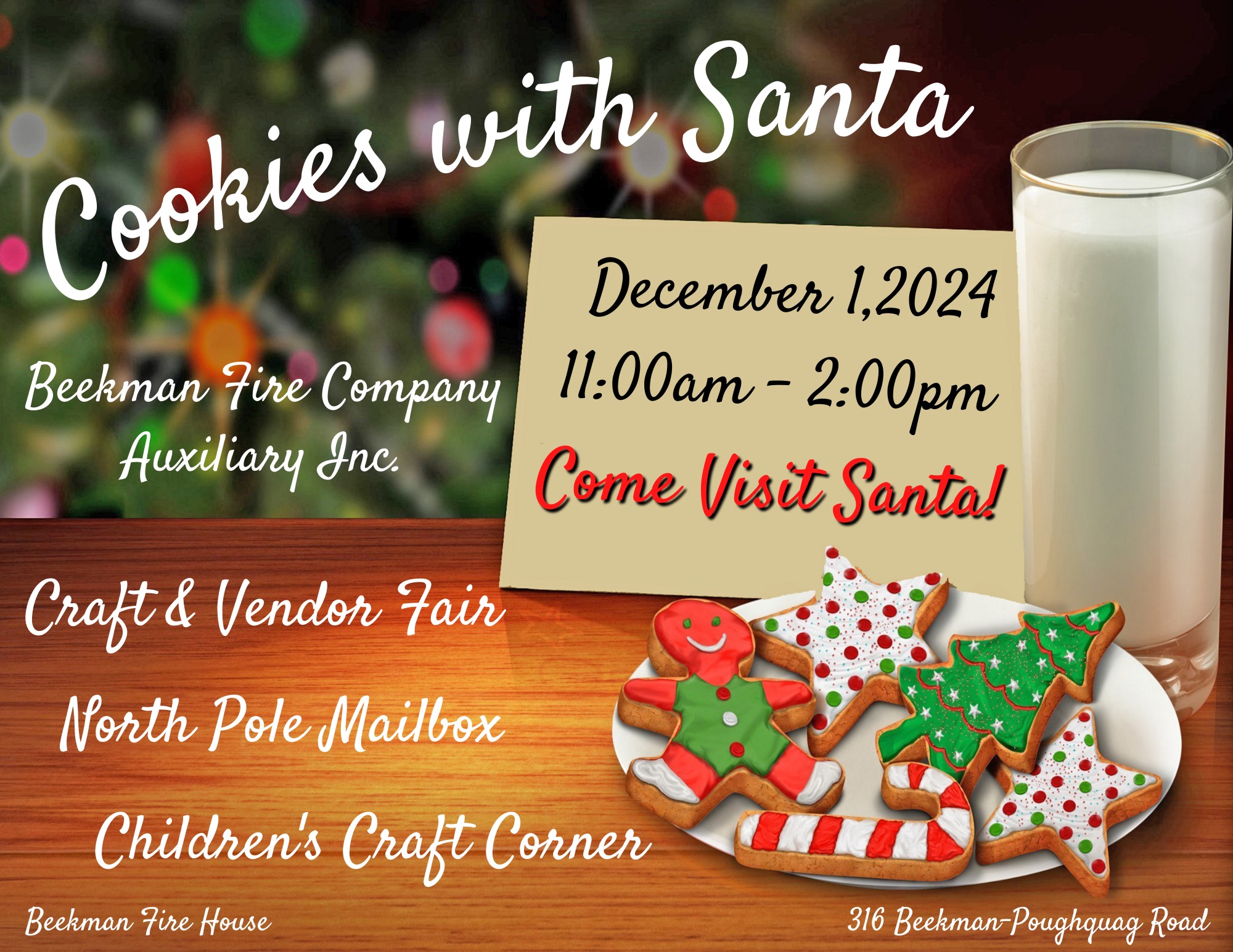 Cookies with Santa