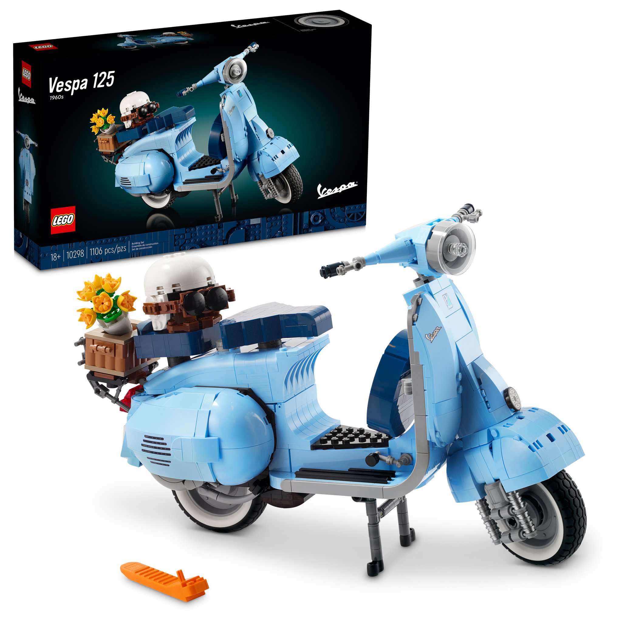 Lego Delahaye roadster alt-build from Vespa set