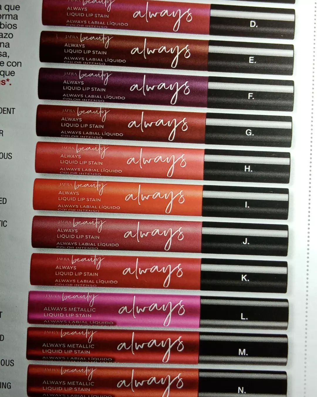 De Corazón - Labial líquido intenso 5gr. $300 cada uno... | Facebook