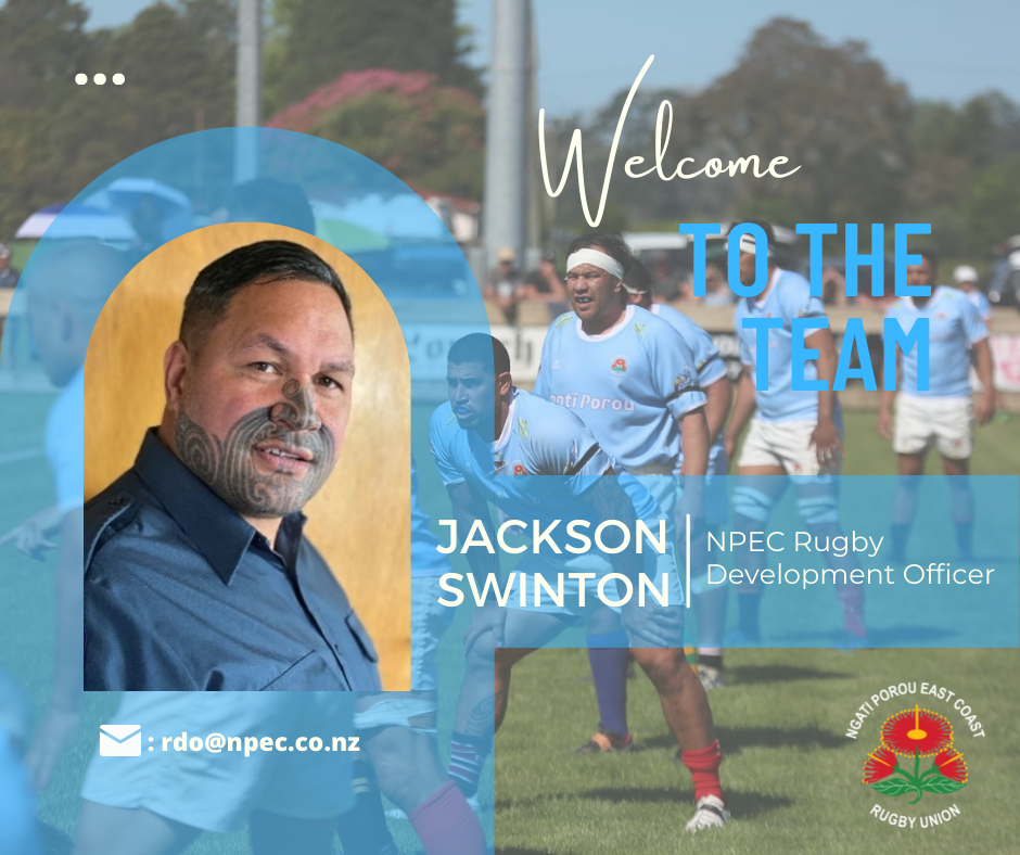 Ngāti Porou East Coast RU - Appointment of new RDO! Ngati Porou East ...