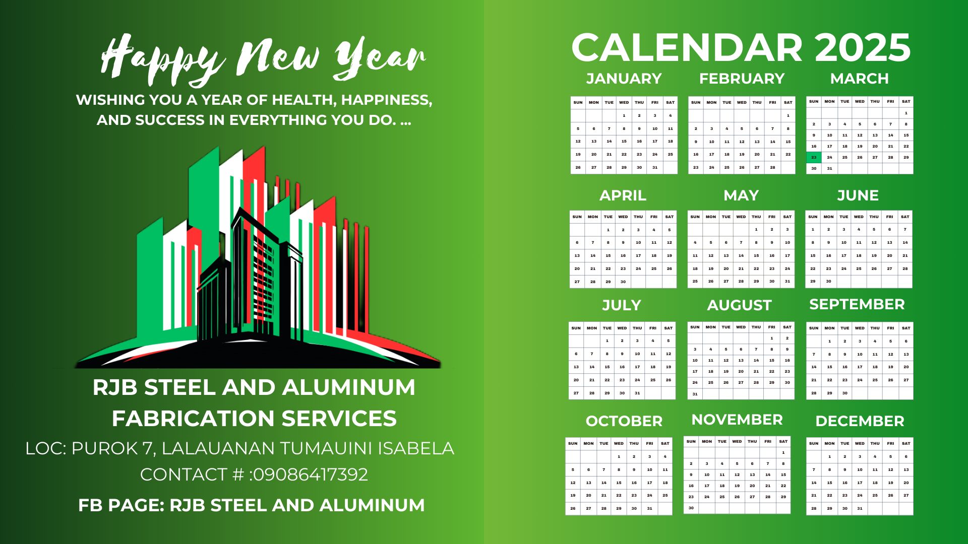 Sa lahat Po ng mga Naging Bahagi... - RJB Steel and Aluminum | Facebook