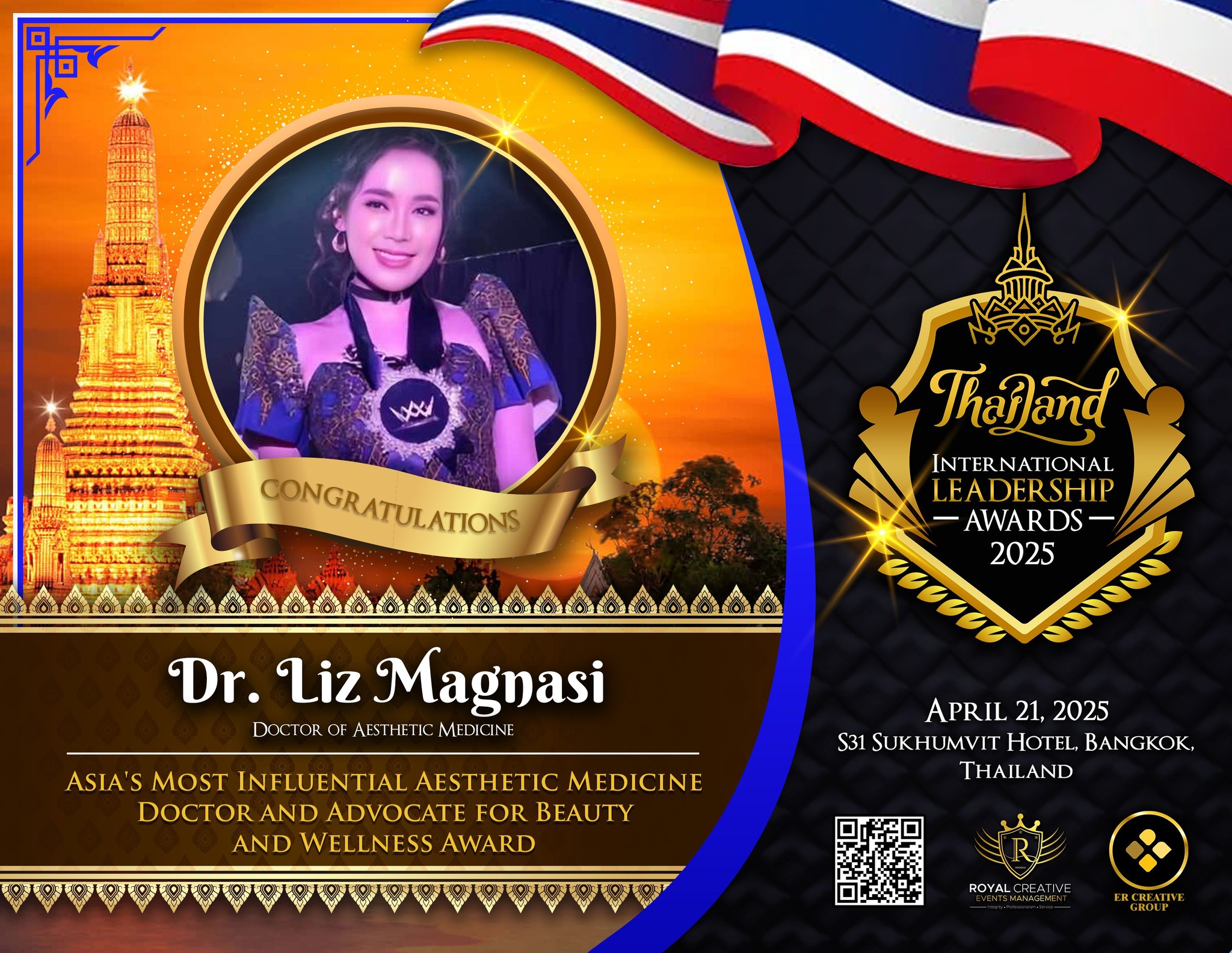 Thailand International Leadership Awards - CONGRATULATIONS! 👏 DR ...