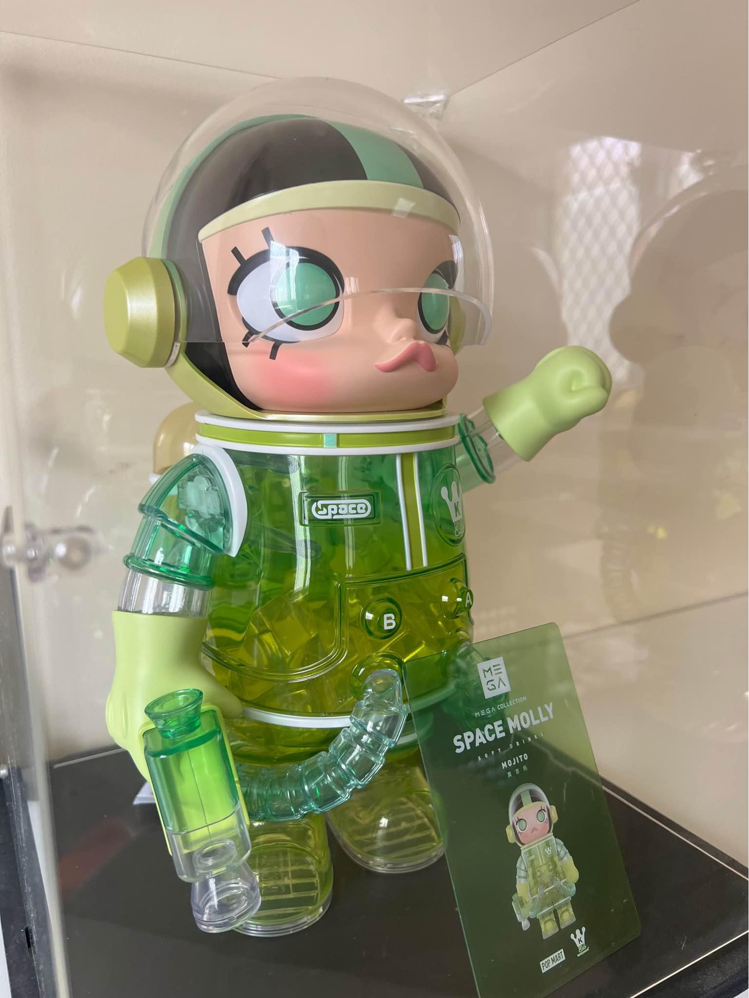 Pop Mart Mega Space Molly 400% Soft Drink Series - Mojito. Plus 