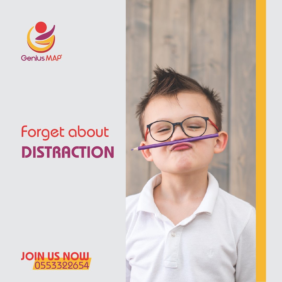 Genius MAP UAE - 🔵 The child who concentrates is immensely...