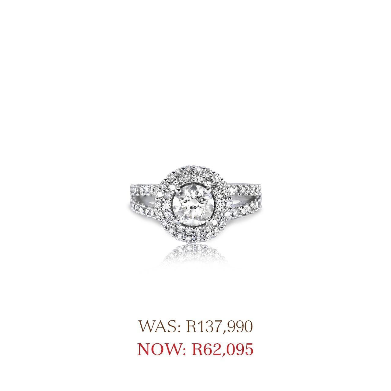 Bellagio - The Easy Diamond Collection 18ct White Gold Split Band ...