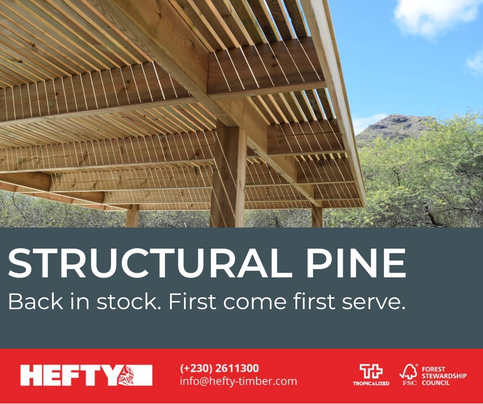 HEFTY - Our STRUCTURAL PINE is back in stock !... | Facebook