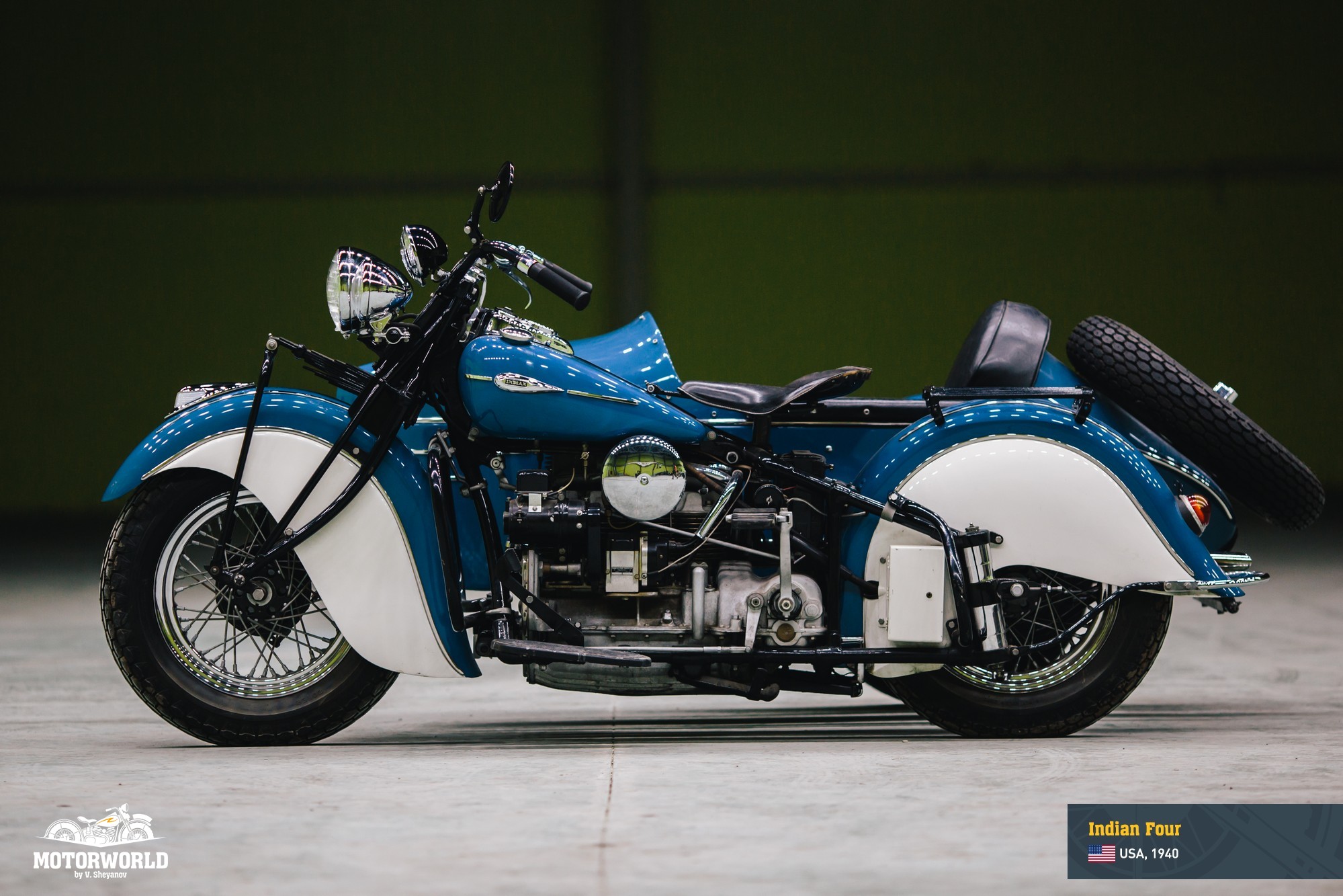 エニーフォーランド、のインデアン Motorworld - 1940 Indian Four | USA 🇺🇸 The history of the model