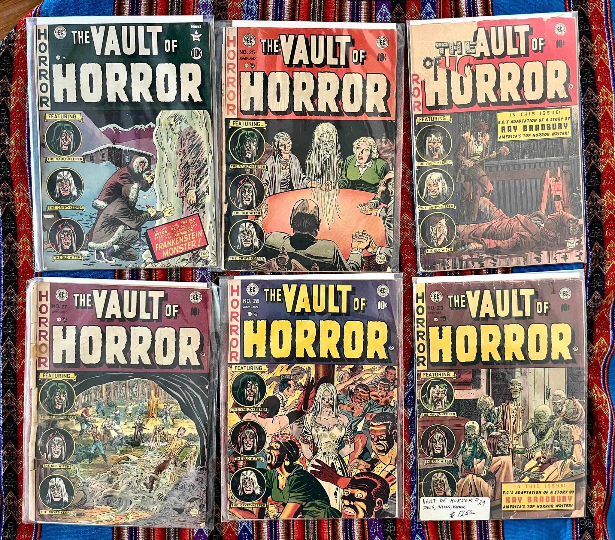 EC comic book editions from 1970s San Diego