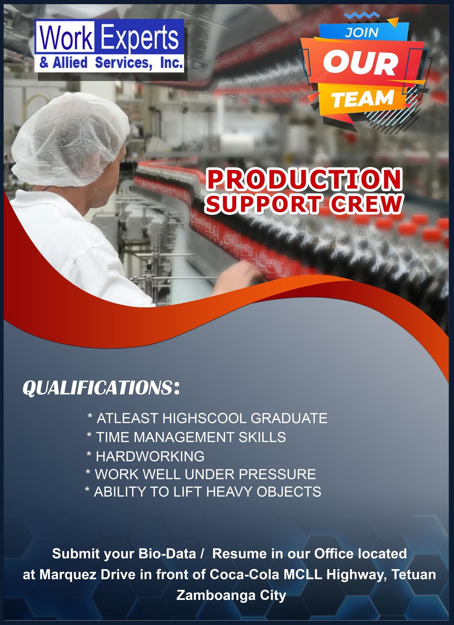 Work Experts and Allied Services, Inc. - Zamboanga Branch | Zamboanga City