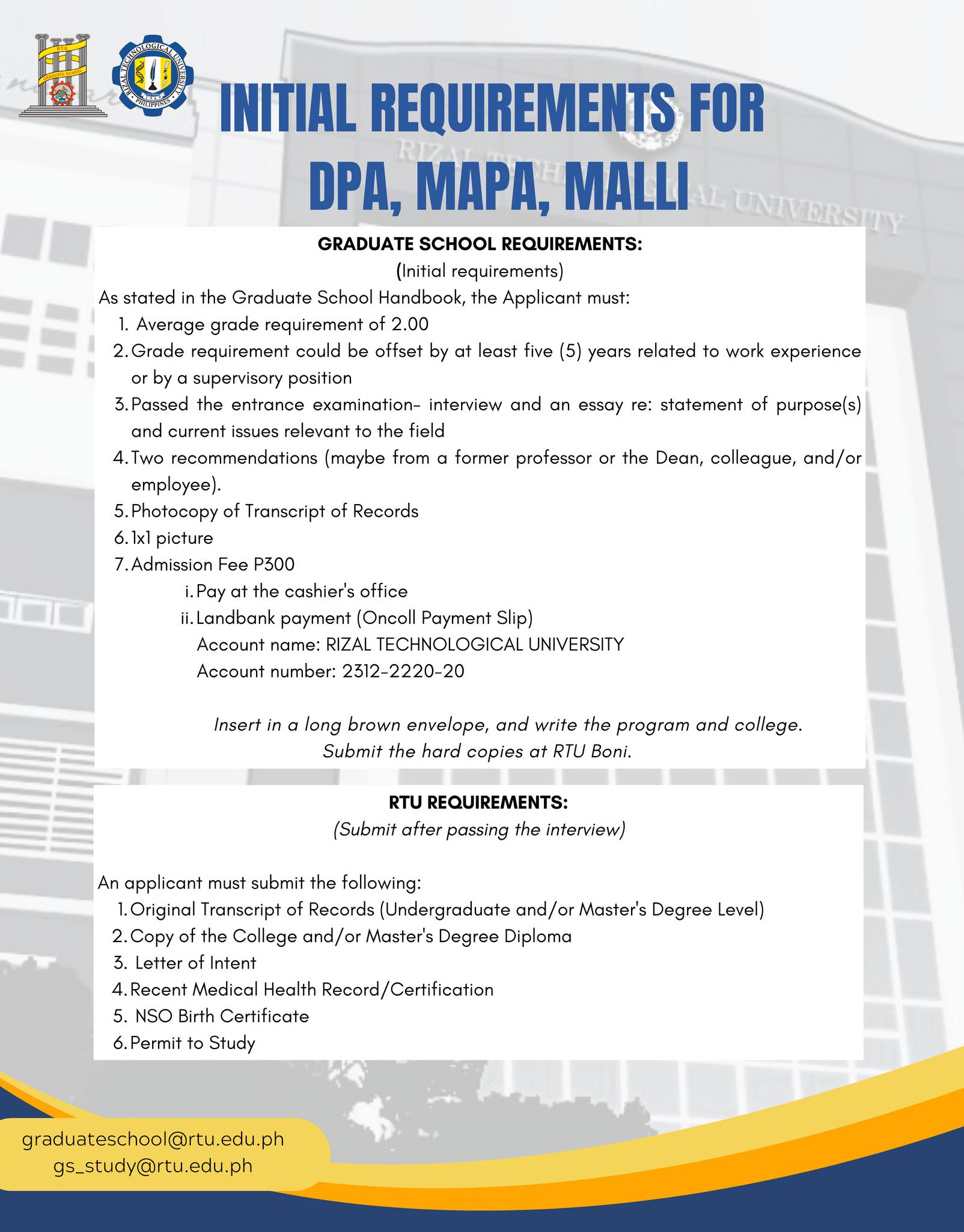 Rizal - COLLEGE OF GRADUATE STUDIES Doctor of Philosophy in Public ...