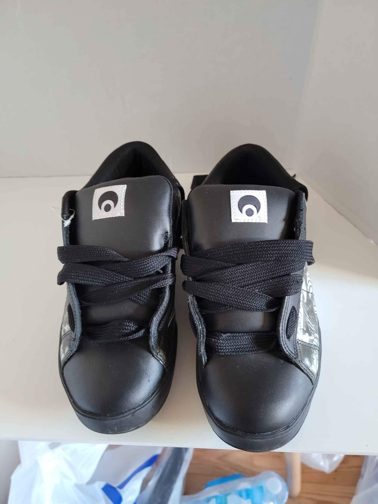 Osiris Serve x OG Abel Skull Tattoo Black Shoes Men